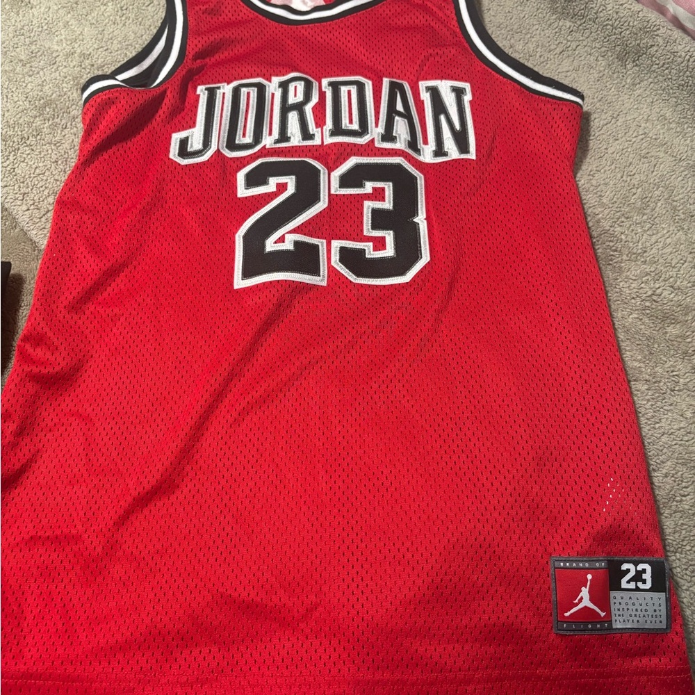 Jordan Red Mesh Jersey